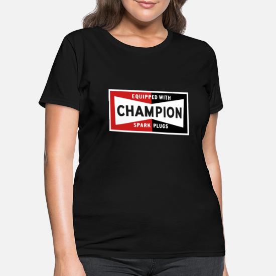 Champion Spark Plugs BLACK vintage sign 